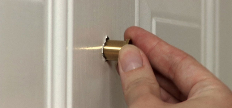 peephole door repair in Riviera Beach